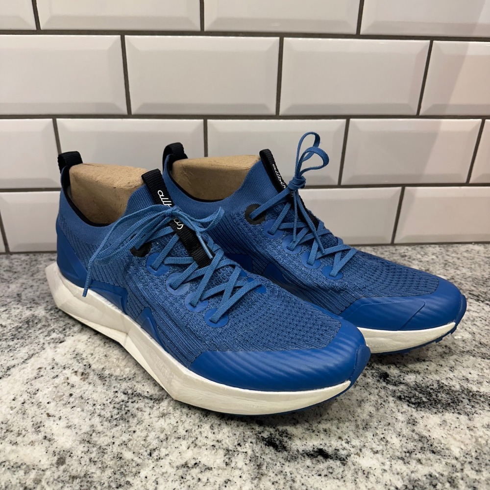 Allbirds Mens 11 Tree Flyer Running Shoes Blue Eucalyptus SwiftFoam Athletic